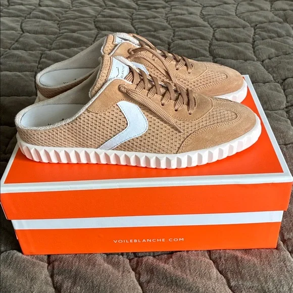 Voile Blanche Ines Suede Mule Sneaker NWB - Picture 1 of 6